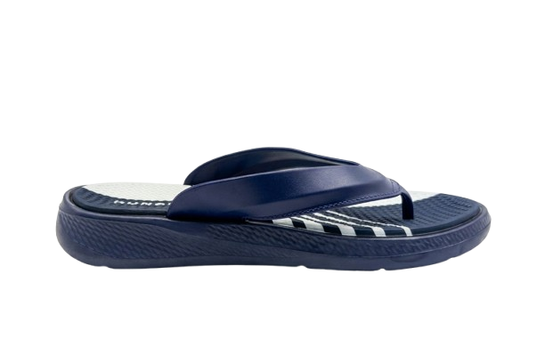 Men's Casual Two-Strap Rubber Sandal