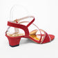 Ladies Box Heel Party Sandal