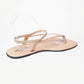 Ladies Ankle Strap Flat Sandal