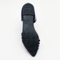 Ladies D'Orsay Striped Transparent Court Shoe