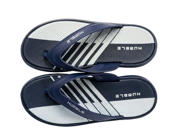 Men's Casual Two-Strap Rubber Sandal