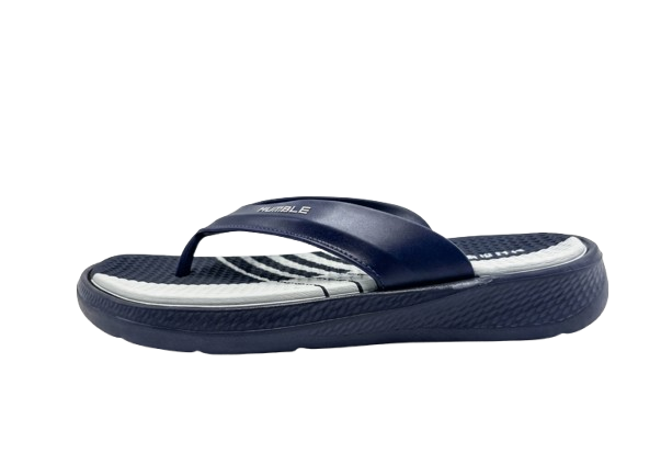 Men's Casual Two-Strap Rubber Sandal