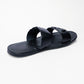 Men's Casual Two-Strap Leather Sandals