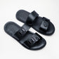 Men's Casual Two-Strap Leather Sandals