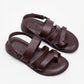 Men's Casual Multi-Strap Leather Sandals