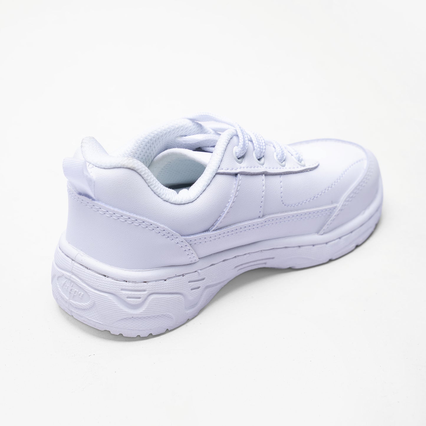 Activo Kids’ Lace-Up White School Shoes (Ages 09-11)